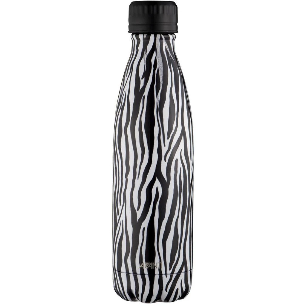 Avanti Fluid Vacuum Bottle 500ml - Zebra 3 Avanti Fluid Vacuum Bottle 500ml - Zebra