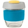 Avanti Glass Gocup Reusable Coffee Cup 236ml - Blue/grey/yellow -Maxwell & Williams shop 13832 1024x1024