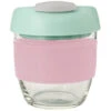 Avanti Glass Gocup Reusable Coffee Cup 236ml - Pink/mint/grey -Maxwell & Williams shop 13835 1024x1024
