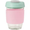 Avanti Glass Gocup Reusable Coffee Cup 355ml - Pink/mint/grey -Maxwell & Williams shop 13841 1024x1024