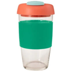 Avanti Glass GoCup 473ml Green Coral Seafoam