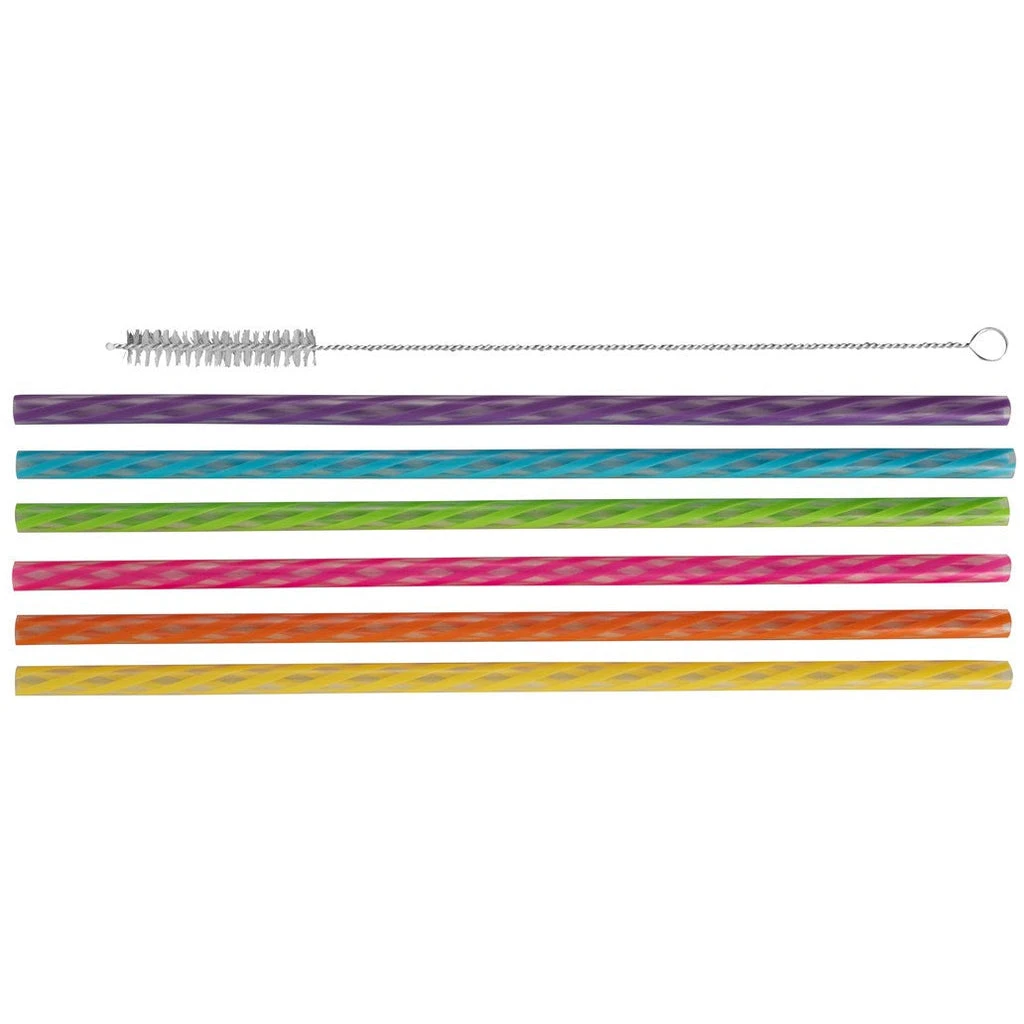 Avanti Reusable Straws Rainbow Set Of 24 2 Avanti Reusable Straws Rainbow Set Of 24