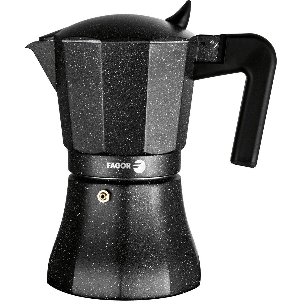 Fagor Tiramisu 12 Cup Aluminium Espresso Maker Charcoal 3 Fagor Tiramisu 12 Cup Aluminium Espresso Maker Charcoal
