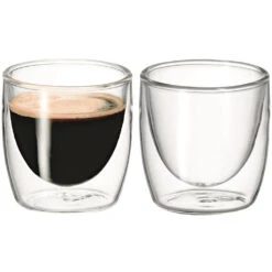Avanti Caffe Twin Wall Glass Set Of 2 - 100ML