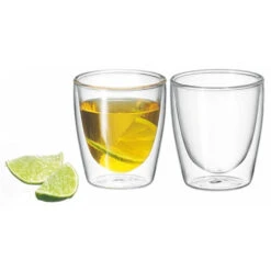 Avanti Caffe Twin Wall Glass Set Of 2 - 150ML