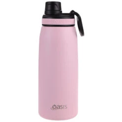Oasis Insulated Sports Bottle Screw Cap 780ml Carnation