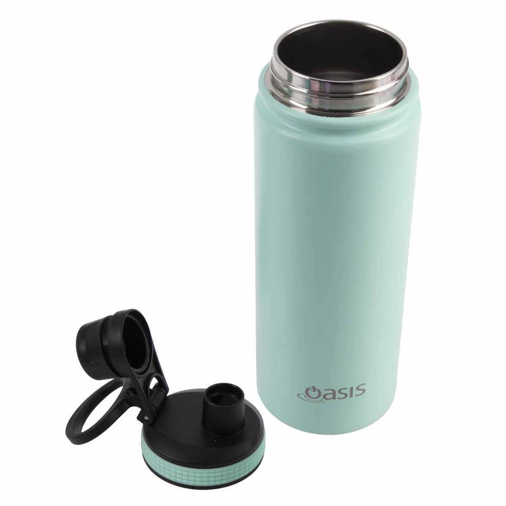 Oasis Insulated Challenger Bottle With Screw Cap 550ml Mint 8 Oasis Insulated Challenger Bottle With Screw Cap 550ml Mint - Image 6