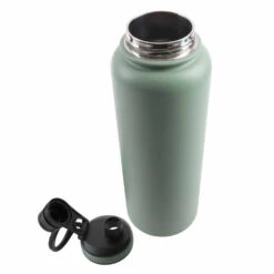 Oasis Insulated Challenger Bottle With Screw Cap 1.1L Sage Green -Maxwell & Williams shop 8896 2SG b 1024x1024