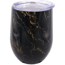 Oasis Double Wall Insulated Wine Tumbler 330ml (Gold Onyx)