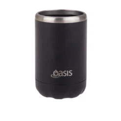 Oasis Double Wall Cooler Can Black