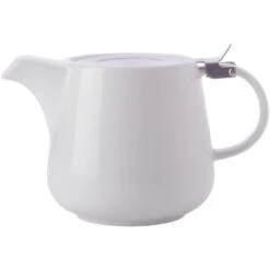 Maxwell And Williams White Basics Teapot With Infuser 1.2L - White