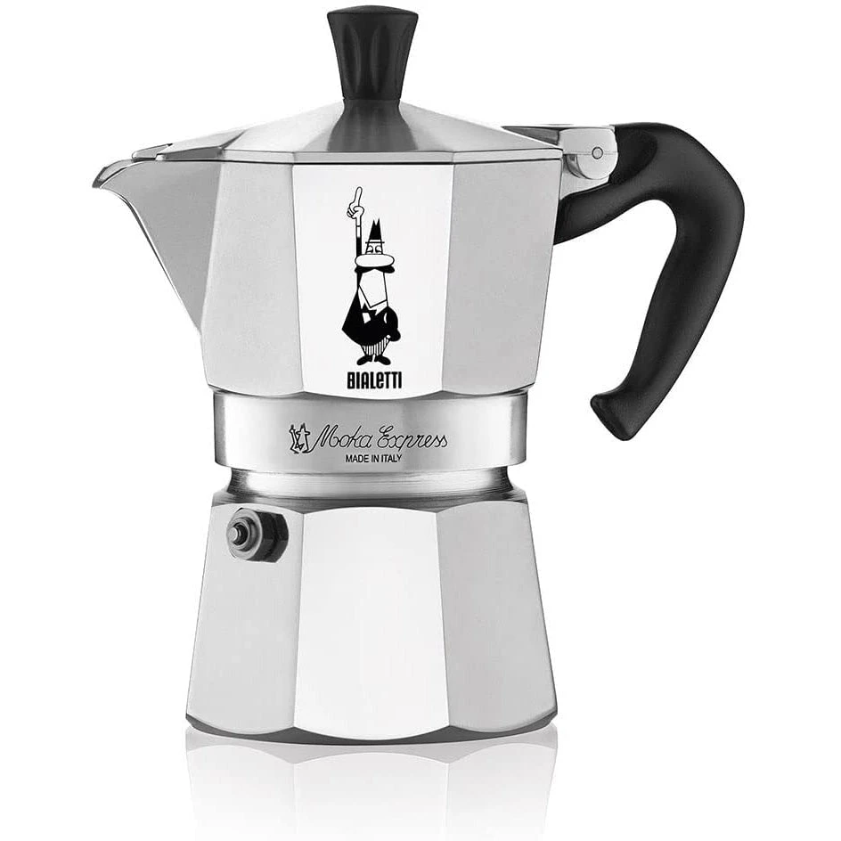Bialetti Moka Express Coffee Maker 9 Cups 3 Bialetti Moka Express Coffee Maker 9 Cups