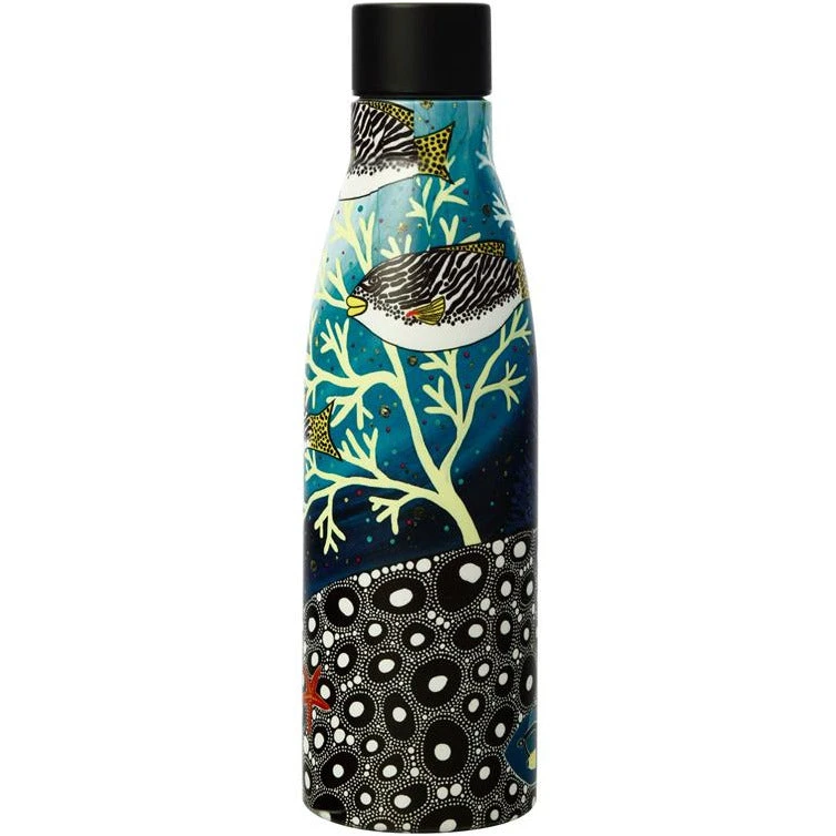 Maxwell And Williams Melanie Hava Jugaig-Bana-Wabu Double Wall Insulated Bottle 500ml Goldm 3 Maxwell And Williams Melanie Hava Jugaig-Bana-Wabu Double Wall Insulated Bottle 500ml Goldm