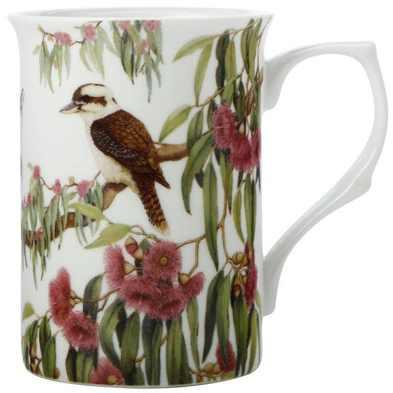 Maxwell And Williams Royal Botanic Gardens - Garden Friends Mug 300Ml Kookaburra 3 Maxwell And Williams Royal Botanic Gardens - Garden Friends Mug 300Ml Kookaburra