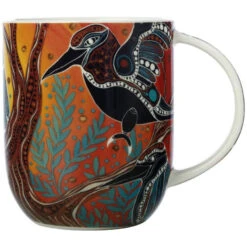 Maxwell And Williams Melanie Hava Journeys Mug 440ML Kookaburras Gift Boxed