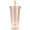 Oasis Double Wall Smoothie Tumbler With Straw 520ml Peach -Maxwell & Williams shop Oasis Drink Bottles Matchbox 8919ph 1024x1024