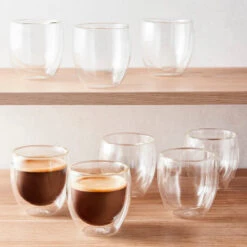 Maxwell And Williams Blend Double Wall Cup 250ml Set Of 8 -Maxwell & Williams shop Social Square Maxwell Williams Blend DoubleWall 250ml 1024x1024