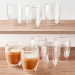 Maxwell And Williams Blend Double Wall Cup 350ml Set Of 8 -Maxwell & Williams shop Social Square Maxwell Williams Blend DoubleWall 350ml 1024x1024